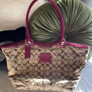 coach bleeker tote bag